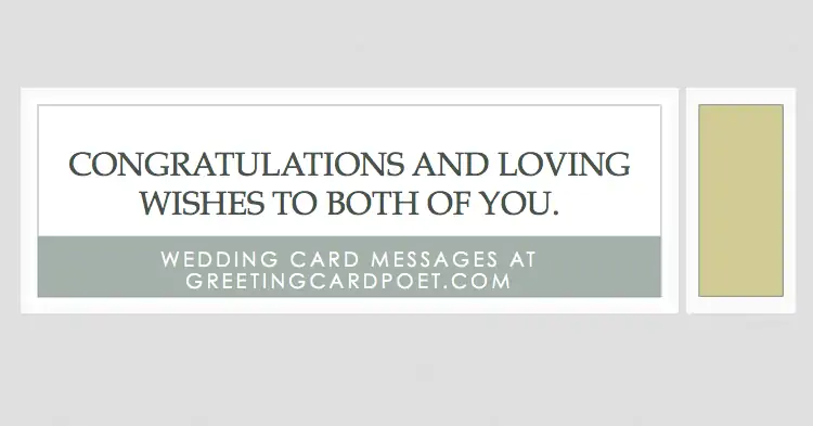 Congratulation Wedding Messages.