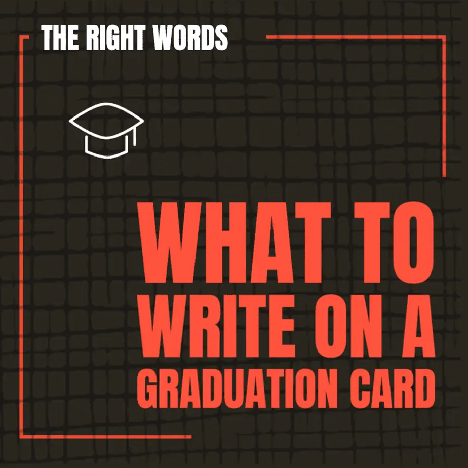 What to write in graduation cards