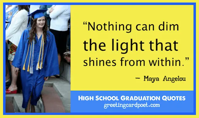 High School Graduation Quotes.