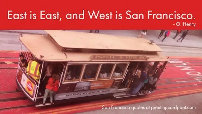 San Francisco quotes and sayings image