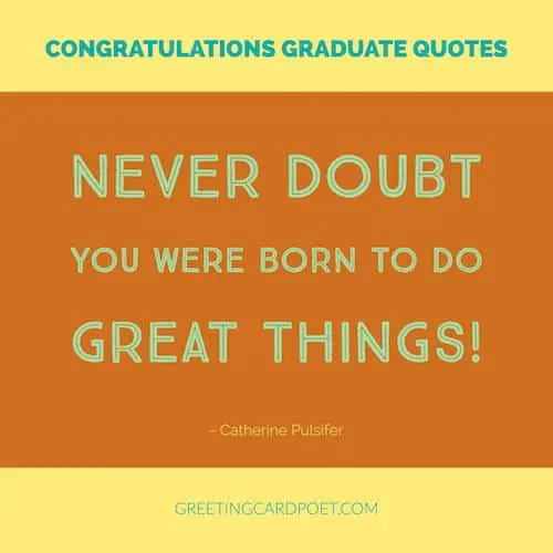 graduation quote for college or high school image