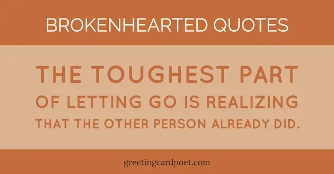 Brokenhearted Quotes and Sayings.