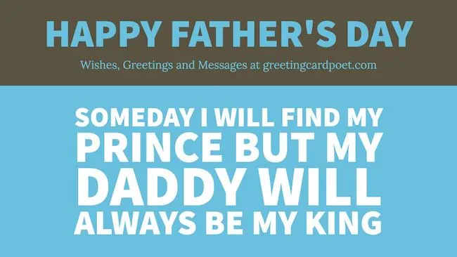 Happy Father's Day.