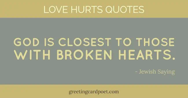 Love Hurts quotes image