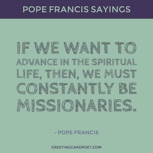 Pope Francis Sayings and Quotations image