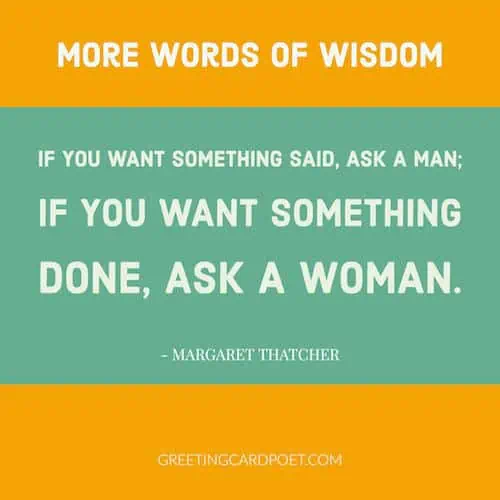 Wisdom for women quote image.