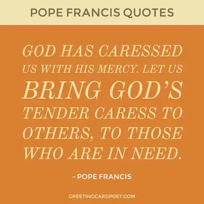 quotes by Pope Francis image