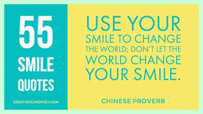 55 Smile Quotations image