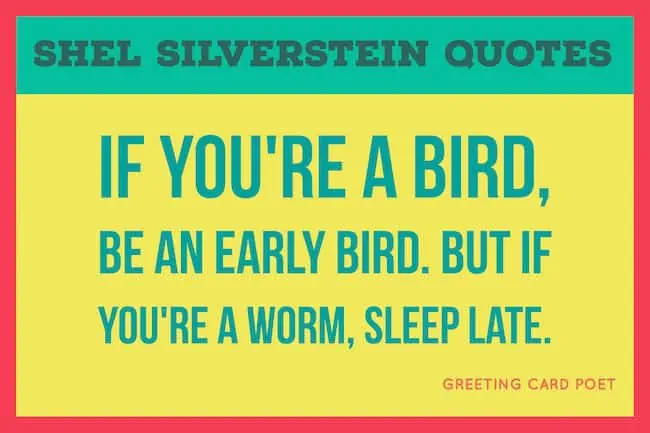 Best Shel Silverstein Quotes image