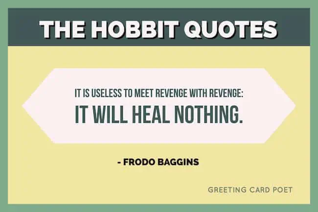 The Hobbit Quotes.