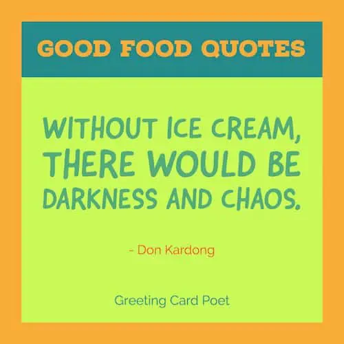 Ice cream quote image