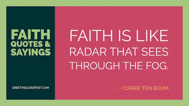 Faith quotations.