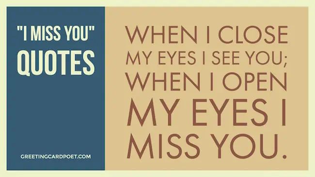 I miss you quotes.