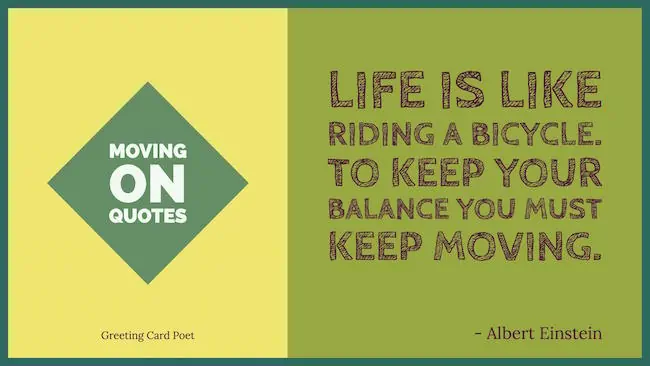 Moving On quotes.