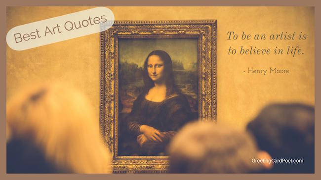 Best art quotes and sayings.