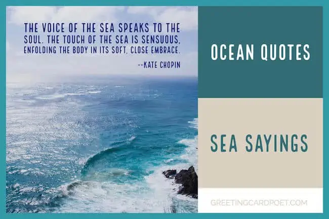 sea sayings and ocean quotes image
