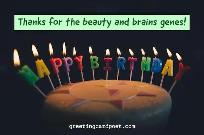 Funny b-day wishes.