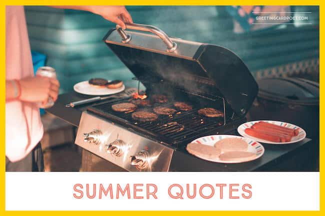 Funny and Warm Quotes about Summer, Sun and Easy Living
