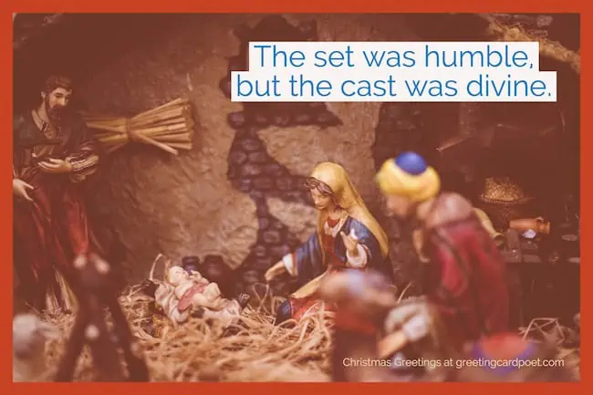 Nativity Saying image