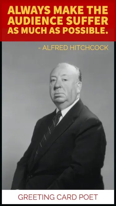 Hitchcock Sayings image