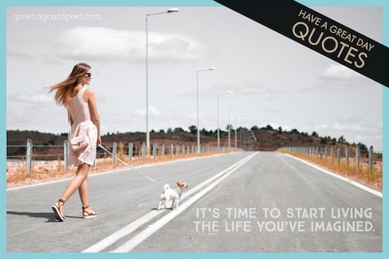 Live the life you imagined quotation image