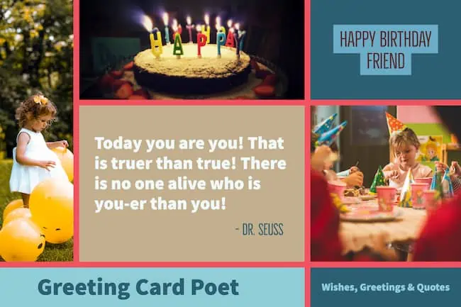 Dr. Seuss Birthday Quotation image
