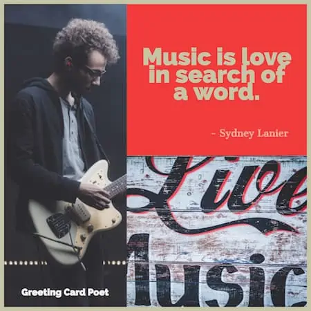Best Music Quotes That Strike the Right Note | Greeting Card Poet