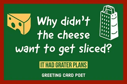 Punny Cheese jokes image