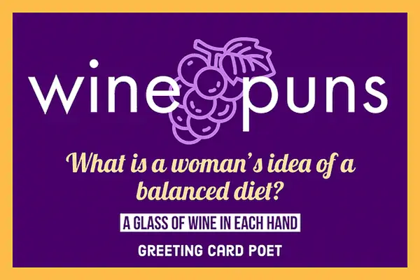 Wine puns image.