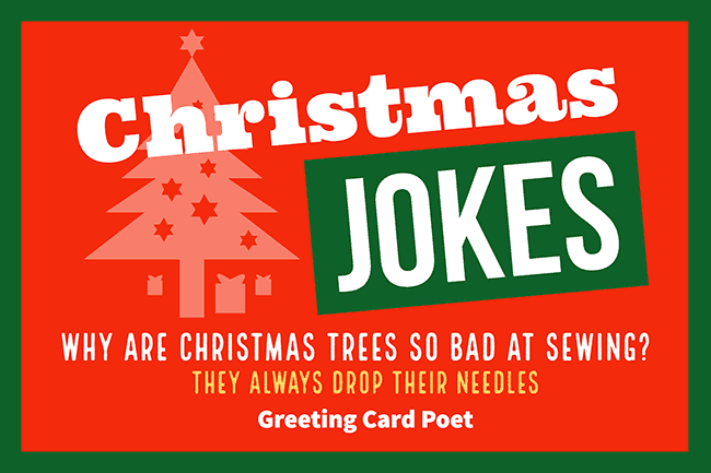 Jokes and humor on Christmas.