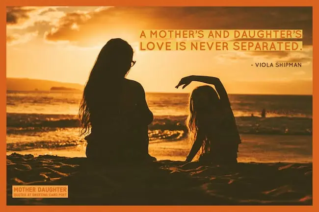 Love is never separated.