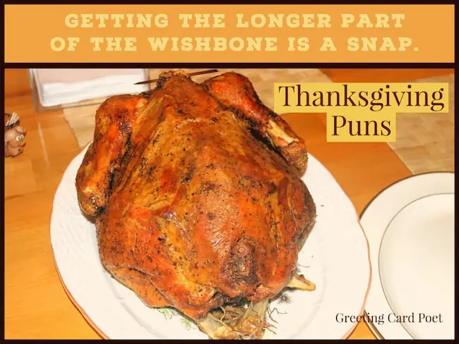Clever Thanksgiving puns.