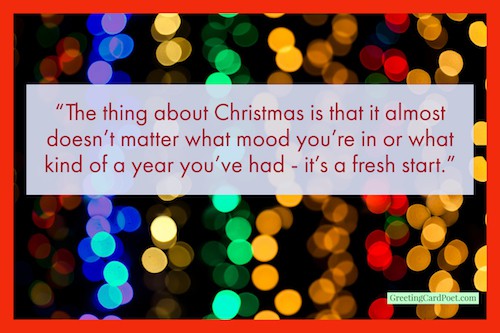 a fresh start meme - Christmas quotes