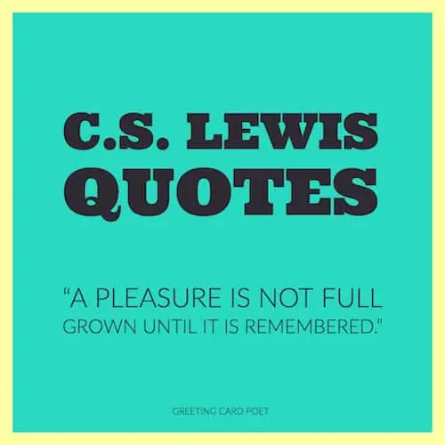 CS Lewis Quotes image