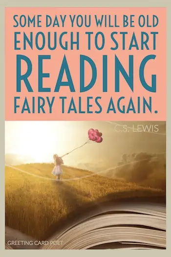 Fairy tales quote by C.S. Lewis image