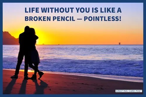 Life without you is pointless image