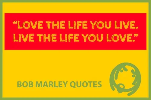 Bob Marley quote meme