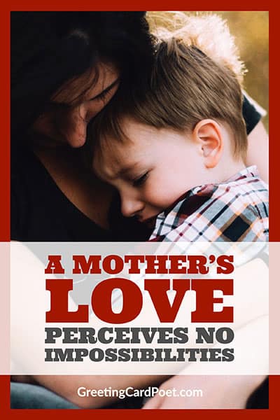 Mother’s Day Sayings - A mother's love visual