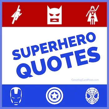 superhero quotes.