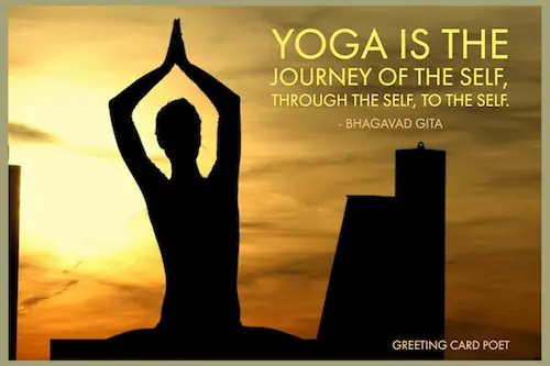 Yoga is the journey of the self image.