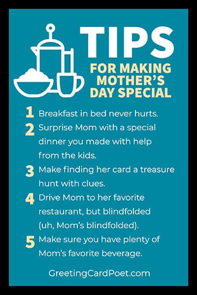 How to make Mother's Day special