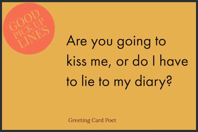 Flirty lines to say to a guy