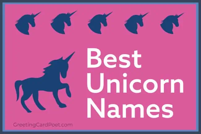 Best unicorn names.