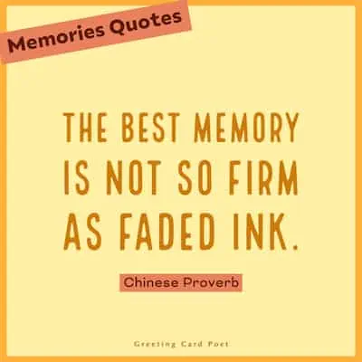 good memories quotes image