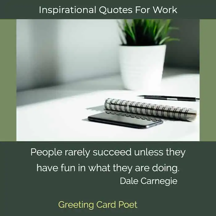 Good inspirational quotes for work image