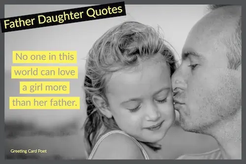 Inspirational quote about father.