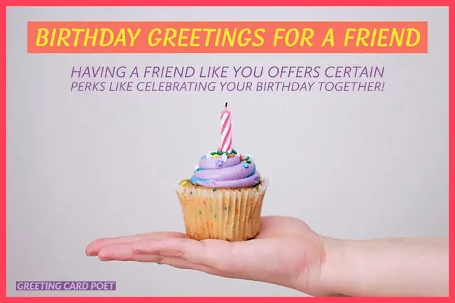 best birthday greetings for a friend image