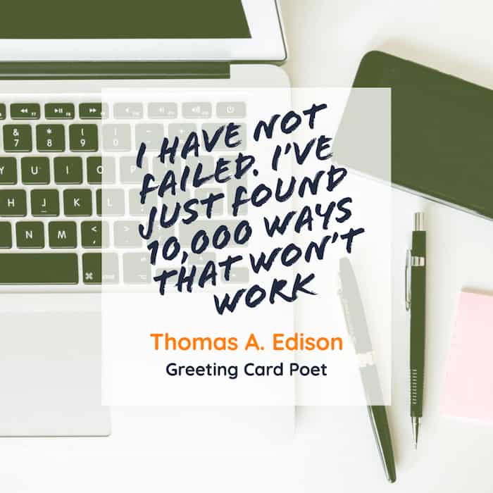Edison quote — inspirational quotes for work image