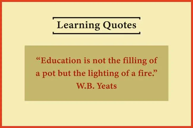 Good learning quote image