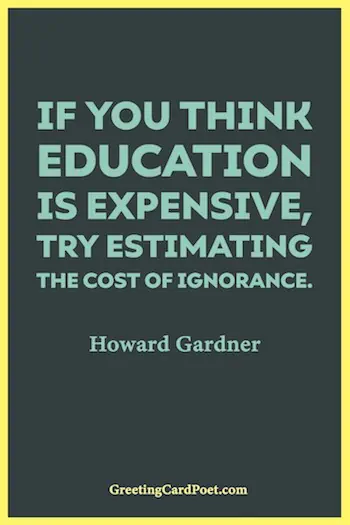 If you think education is expensive image